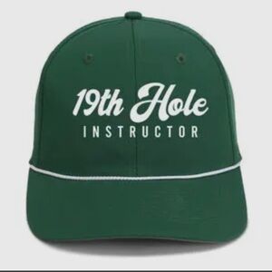 Green 19th Hole Instructor Cap